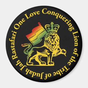 Rasta Lion of Judah Magnet
