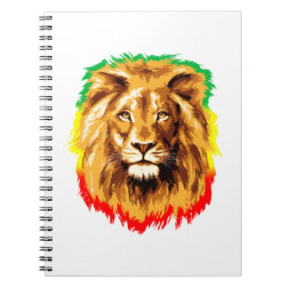 Rasta Lion of Judah Notebook