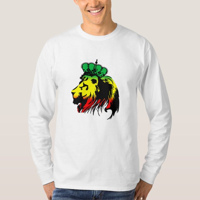 Rasta Lion of Judah T-Shirt (Front)