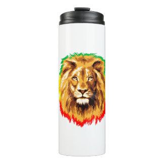 Rasta Lion of Judah Thermal Tumbler