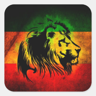 Rasta Lion sticker
