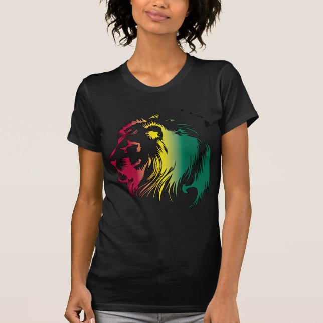 Rasta  Lion T-Shirt (Front)