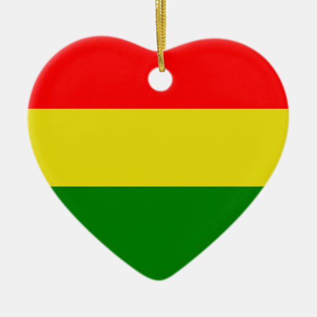 Rasta Love Ornament (Front)