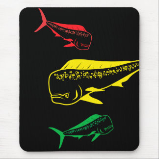 rasta mahi mouse mat