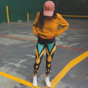 Rasta Mask Leggings