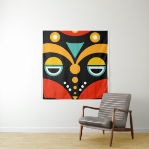 Rasta Mask Tapestry