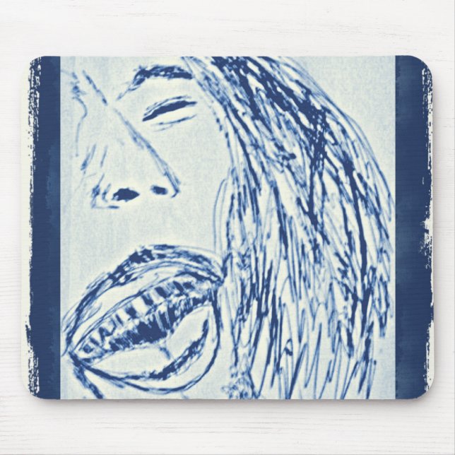 rasta mouse mat (Front)