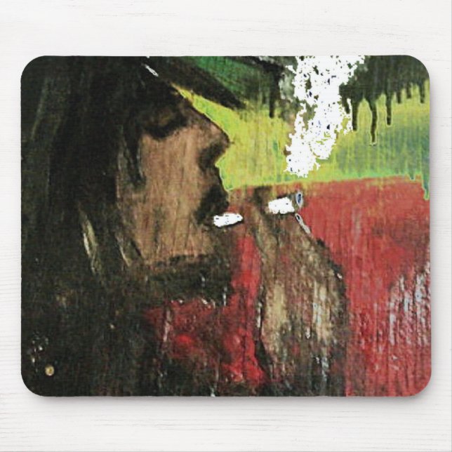 Rasta Mouse Mat (Front)