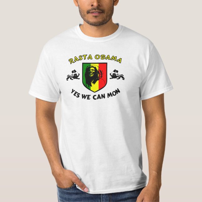 Rasta Obama T-Shirt (Front)