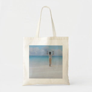 Rasta on beach 2012 tote bag