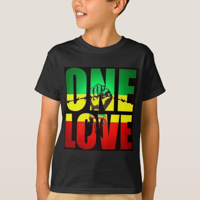 RASTA ONE LOVE T-Shirt (Front)