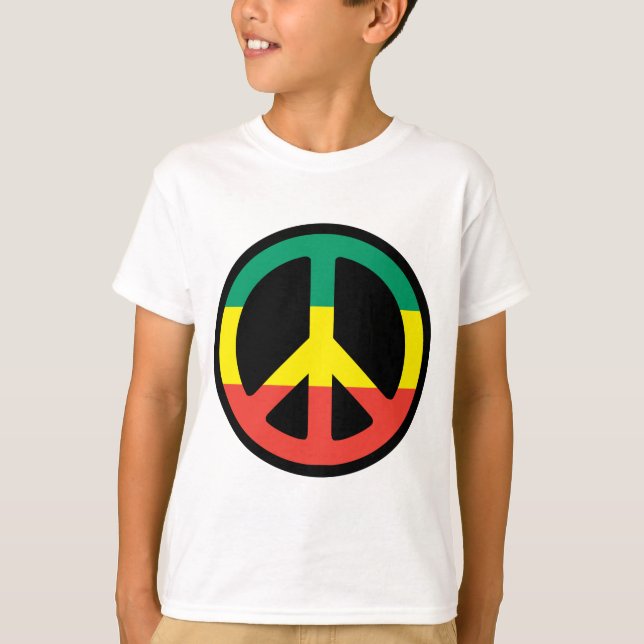 rasta peace T-Shirt (Front)