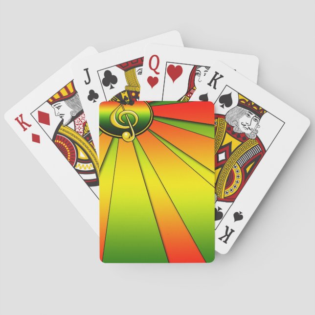 Rasta Playing Cards (Back)