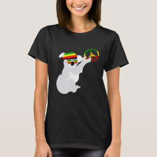 Rasta Reggae Koala Hippie Eucalyptus Bear Rastafar T-Shirt