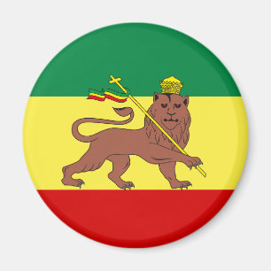 Rasta Reggae Lion of Judah Magnet