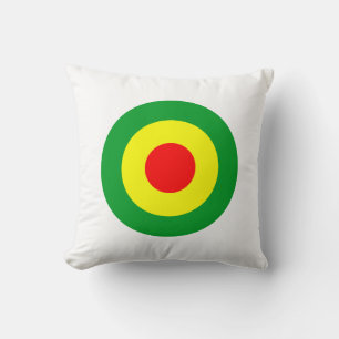 Rasta/Reggae Roundel Dub Cushion