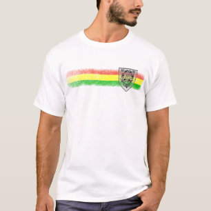 Rasta Reggae Shield of David T-Shirt