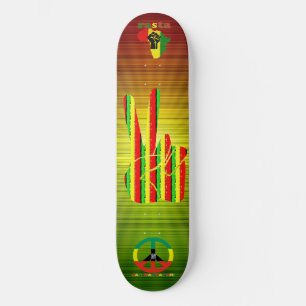 Rasta Reggae Skateboard