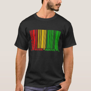Rasta Rise Above Barcode! T-Shirt