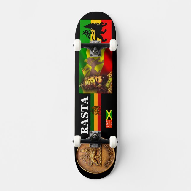 RASTA SKATEBOARD / JMT USA /JAM Skateboard (Front)