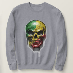 RASTA SKULL SWEATSHIRT