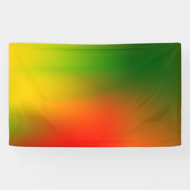 Rasta Splash of Colour Banner (Horizontal)