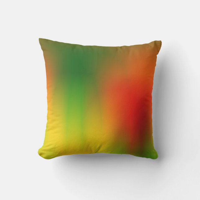 Rasta Splash of Colour Outdoor Cushion (Front)