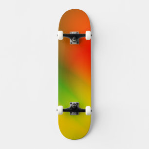 Rasta Splash of Colour Skateboard
