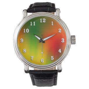 Rasta Splash of Colour Watch