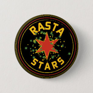 Rasta Stars Button