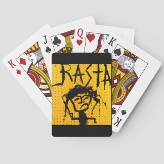 RASTA STICK FIGURE PLAYING CARDS