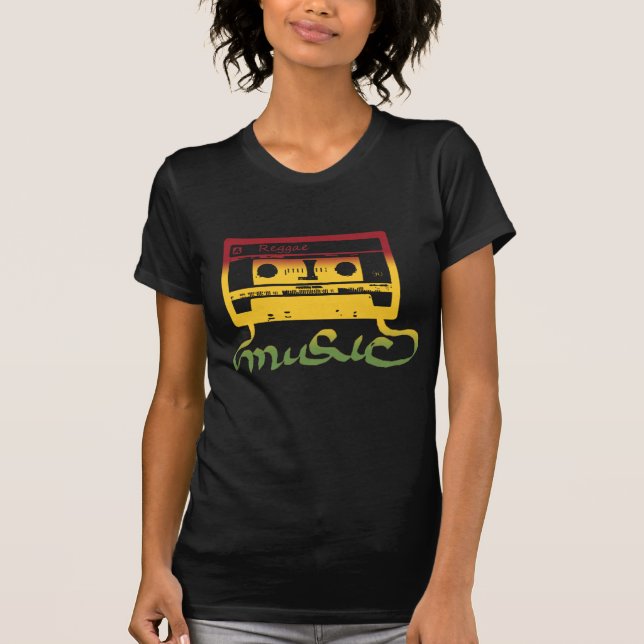 rasta tape reggae T-Shirt (Front)