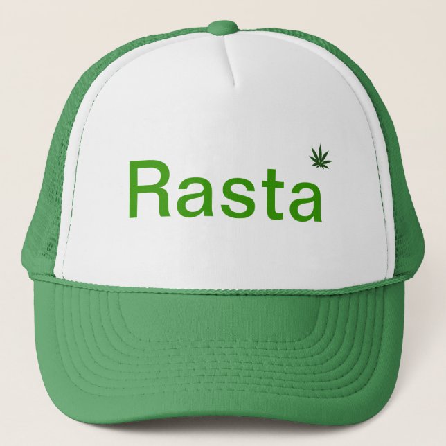 Rasta Trucker Hat (Front)