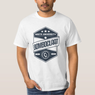 Rasta University Bomboclaat Reggae T-Shirt