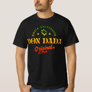 Rasta University Don Dada Original Rasta Reggae T-Shirt