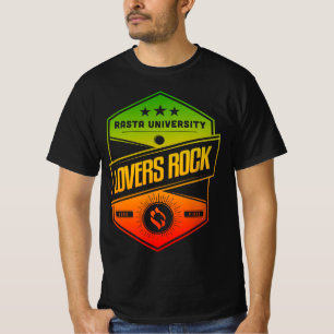 Rasta University Lovers Rock Good Vibes Reggae  T-Shirt