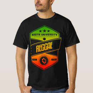 Rasta University Reggae Good Vibes Rasta Reggae T-Shirt