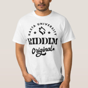 Rasta University Riddim Original Reggae T-Shirt