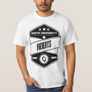 Rasta University Roots Good Vibes Reggae  T-Shirt
