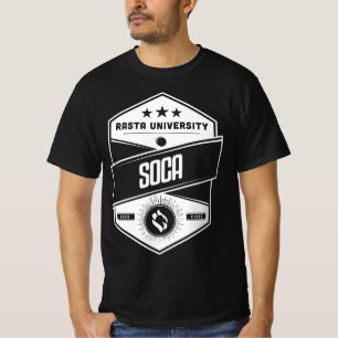 Rasta University Soca Good Vibes Reggae T-Shirt