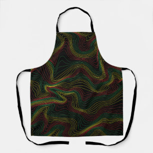 Rasta Waves  Apron