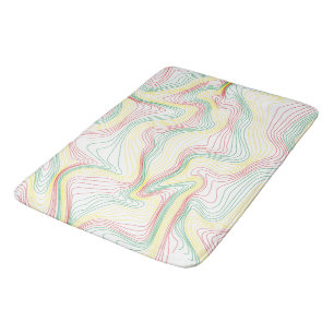 Rasta Waves Bath Mat
