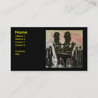 RASTA WITCH TRIALS BUSINESS CARD