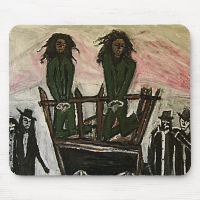 RASTA WITCH TRIALS MOUSE MAT (Front)