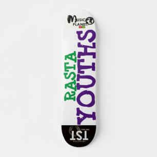 RASTA YOUTHS kateboard, 7¾" Deck Skateboard