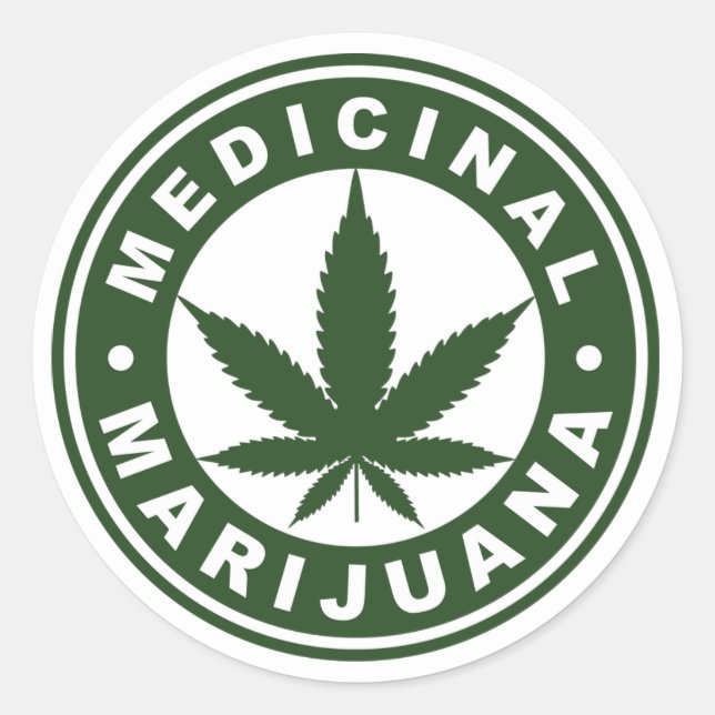 Rastafara Medicinal Livity - Jah Rastafari Sticker (Front)