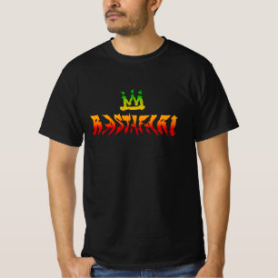 Rastafari Distorted Rasta Colours Reggae T-Shirt