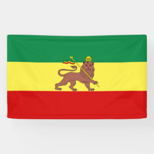Rastafari Flag Banner