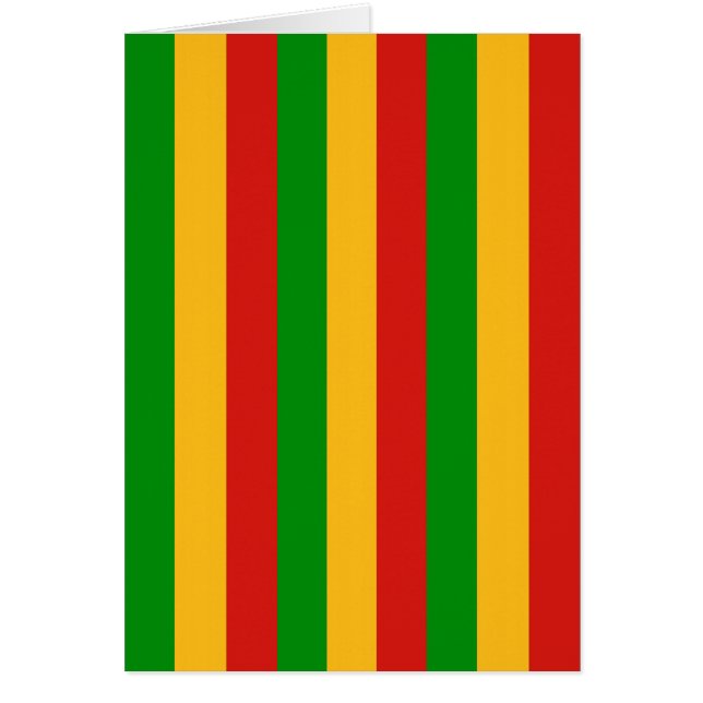 RASTAFARI FLAG COLORS + your ideas (Front)
