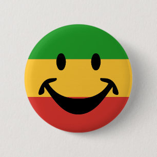 RASTAFARI FLAG COLORS your ideas 6 Cm Round Badge